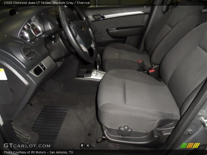 Medium Gray / Charcoal 2009 Chevrolet Aveo LT Sedan