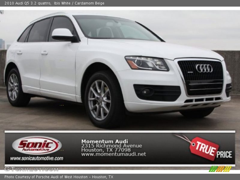Ibis White / Cardamom Beige 2010 Audi Q5 3.2 quattro