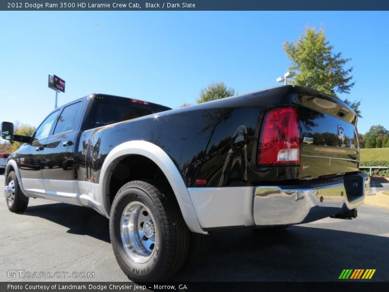 Black / Dark Slate 2012 Dodge Ram 3500 HD Laramie Crew Cab