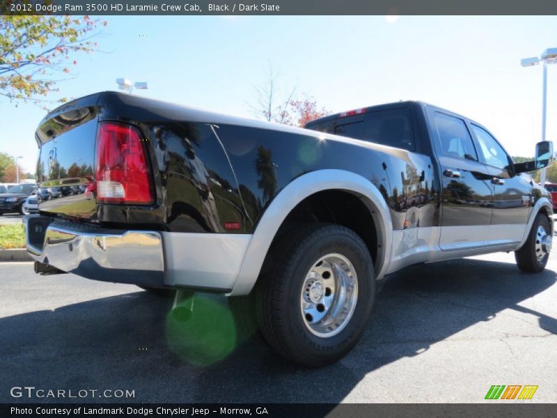 Black / Dark Slate 2012 Dodge Ram 3500 HD Laramie Crew Cab