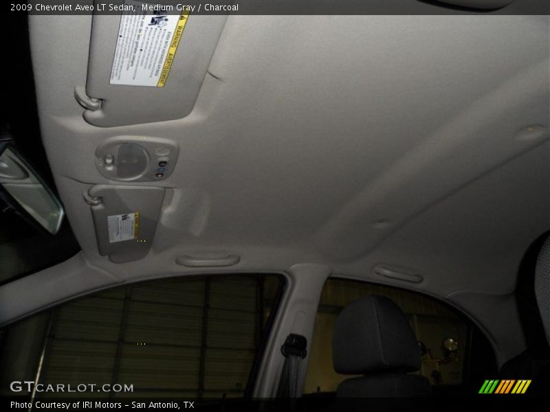 Medium Gray / Charcoal 2009 Chevrolet Aveo LT Sedan