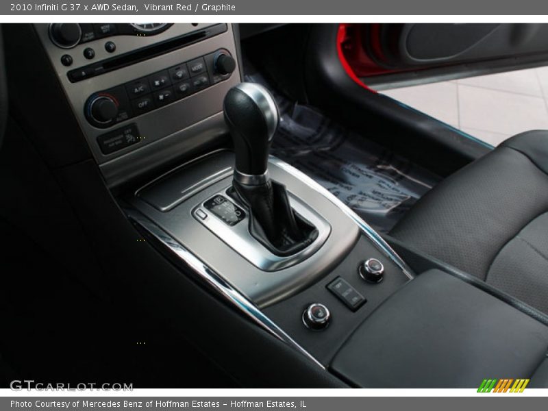 Vibrant Red / Graphite 2010 Infiniti G 37 x AWD Sedan