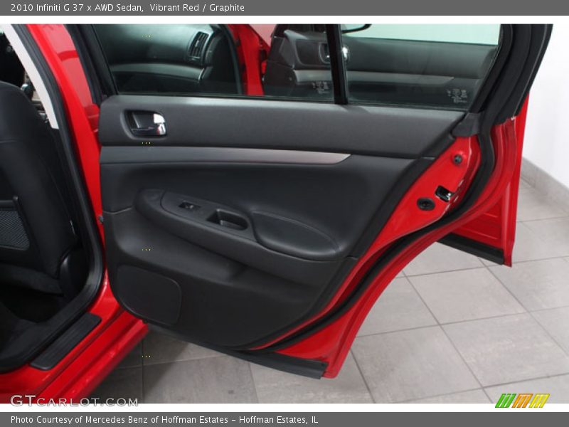 Vibrant Red / Graphite 2010 Infiniti G 37 x AWD Sedan