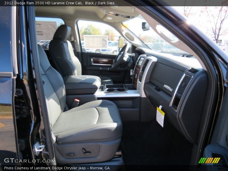 Black / Dark Slate 2012 Dodge Ram 3500 HD Laramie Crew Cab