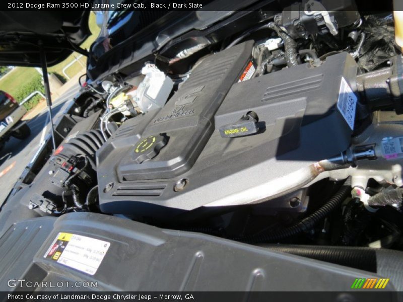 Black / Dark Slate 2012 Dodge Ram 3500 HD Laramie Crew Cab