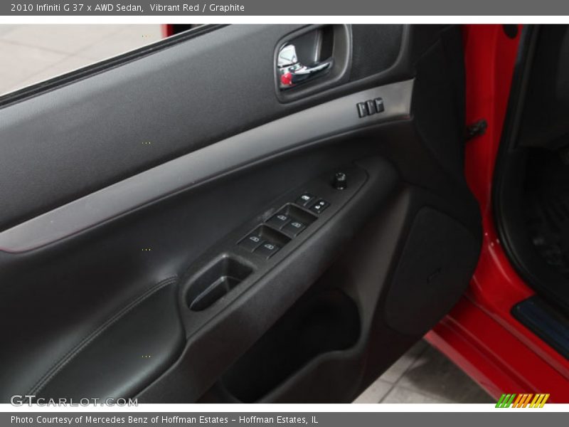 Vibrant Red / Graphite 2010 Infiniti G 37 x AWD Sedan