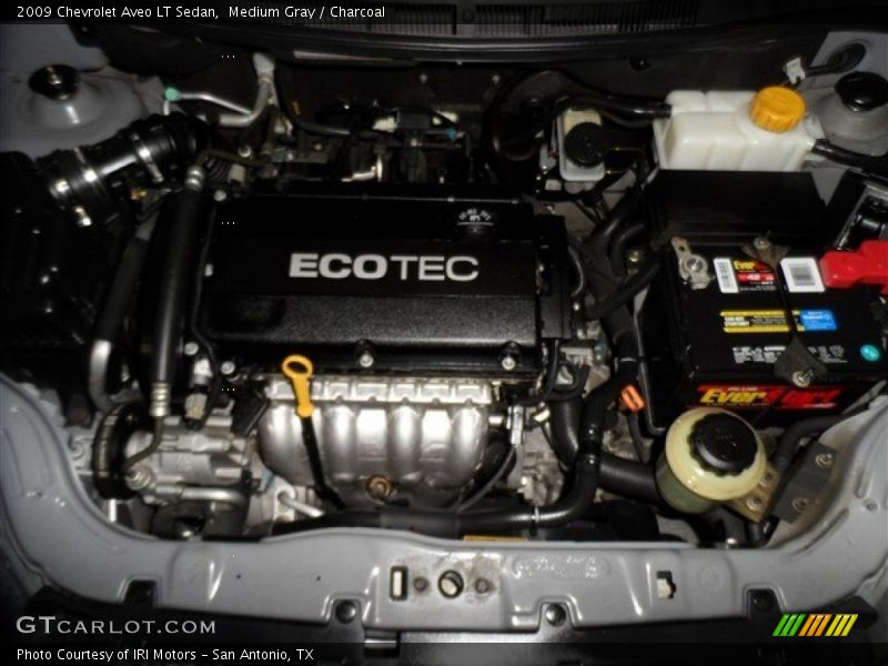 Medium Gray / Charcoal 2009 Chevrolet Aveo LT Sedan