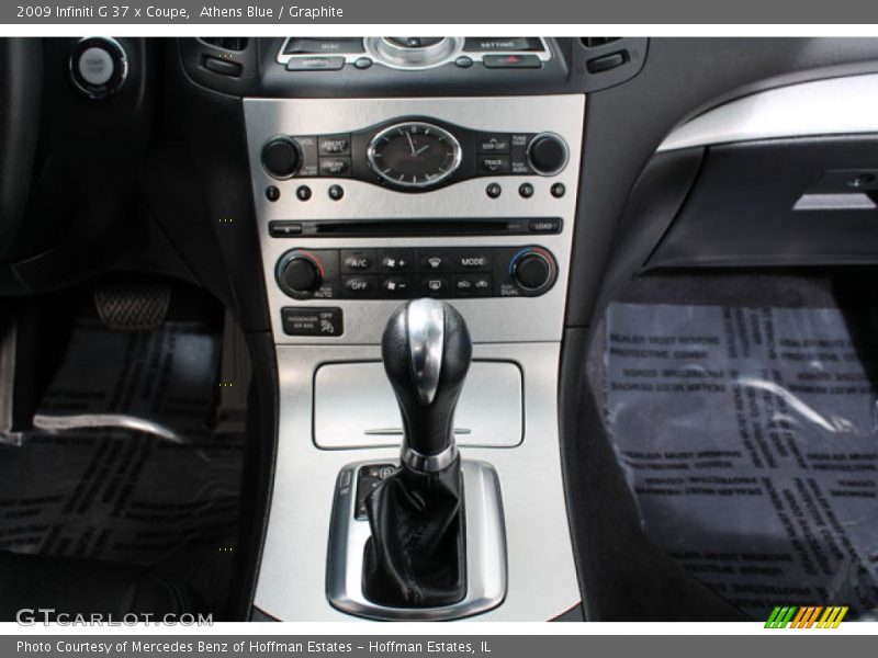 Athens Blue / Graphite 2009 Infiniti G 37 x Coupe