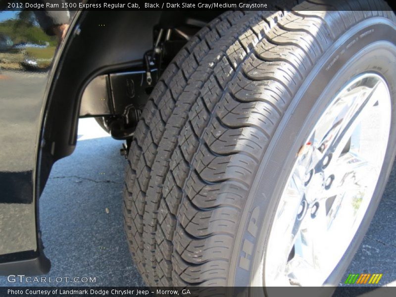 Black / Dark Slate Gray/Medium Graystone 2012 Dodge Ram 1500 Express Regular Cab