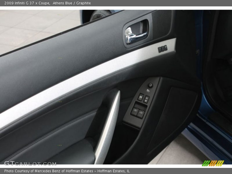 Athens Blue / Graphite 2009 Infiniti G 37 x Coupe
