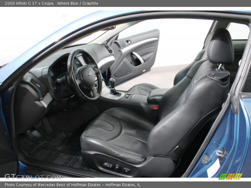  2009 G 37 x Coupe Graphite Interior