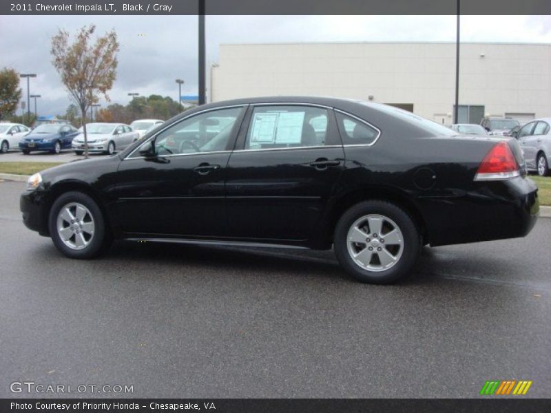 Black / Gray 2011 Chevrolet Impala LT