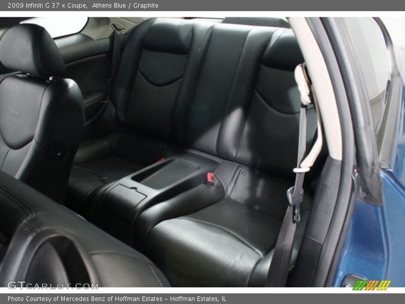 Rear Seat of 2009 G 37 x Coupe
