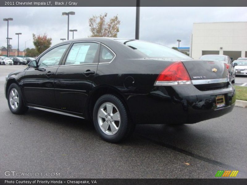 Black / Gray 2011 Chevrolet Impala LT