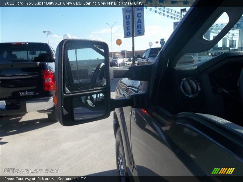 Sterling Grey Metallic / Steel Gray 2011 Ford F250 Super Duty XLT Crew Cab