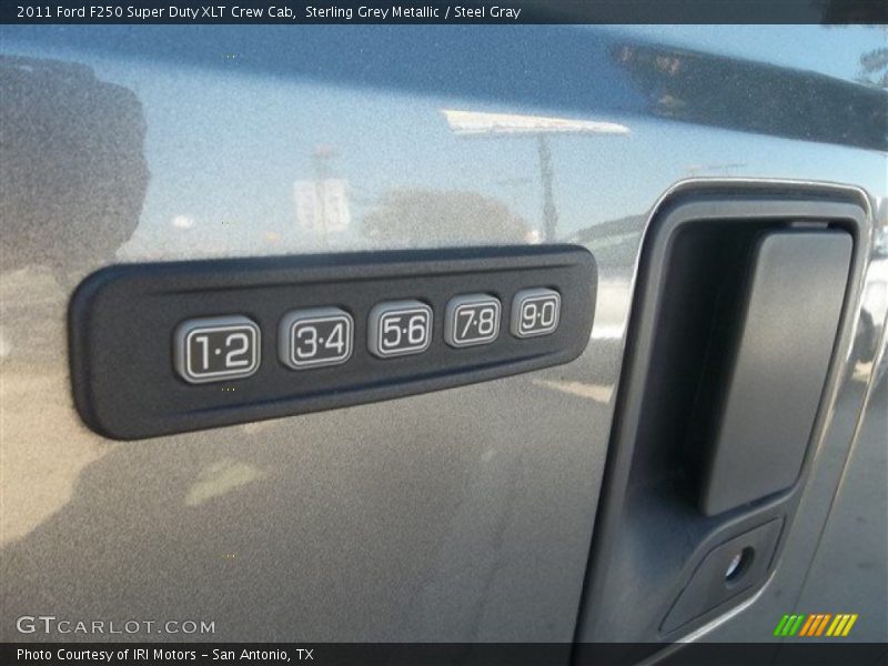 Sterling Grey Metallic / Steel Gray 2011 Ford F250 Super Duty XLT Crew Cab