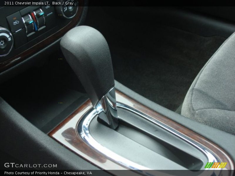 Black / Gray 2011 Chevrolet Impala LT