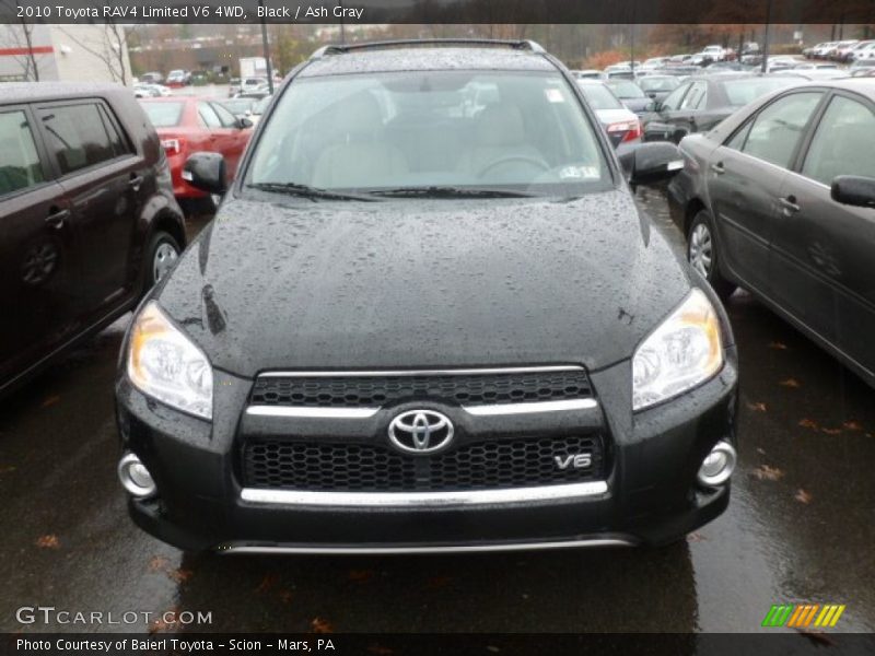 Black / Ash Gray 2010 Toyota RAV4 Limited V6 4WD