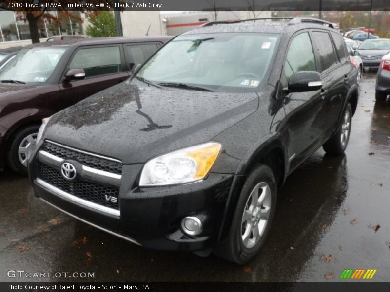 Black / Ash Gray 2010 Toyota RAV4 Limited V6 4WD
