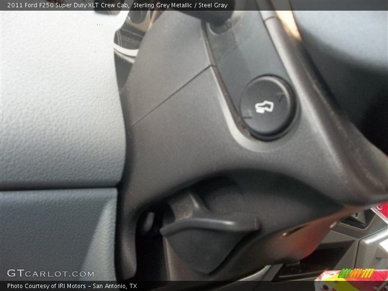 Sterling Grey Metallic / Steel Gray 2011 Ford F250 Super Duty XLT Crew Cab
