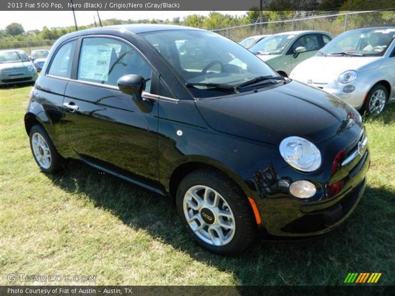 Nero (Black) / Grigio/Nero (Gray/Black) 2013 Fiat 500 Pop