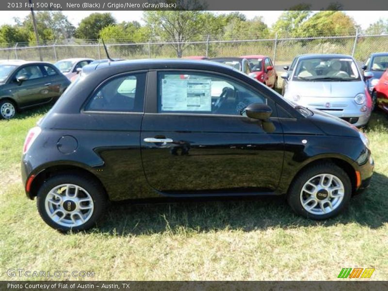 Nero (Black) / Grigio/Nero (Gray/Black) 2013 Fiat 500 Pop