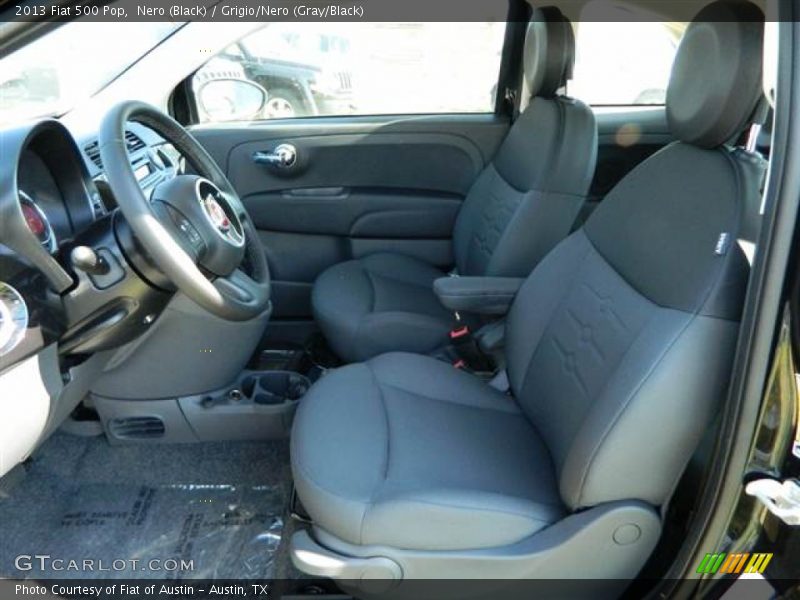 Front Seat of 2013 500 Pop