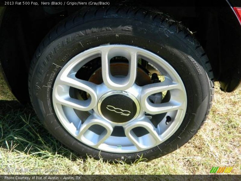 Nero (Black) / Grigio/Nero (Gray/Black) 2013 Fiat 500 Pop