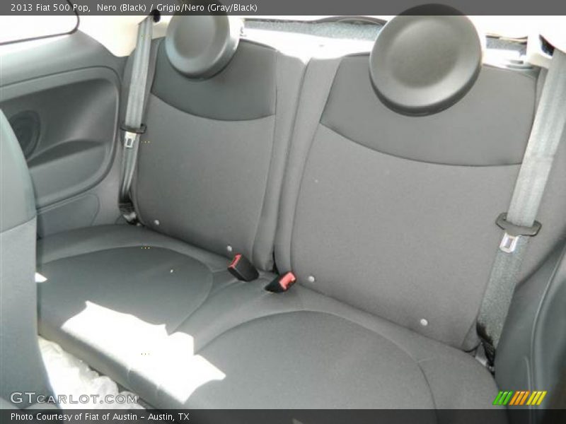 Rear Seat of 2013 500 Pop