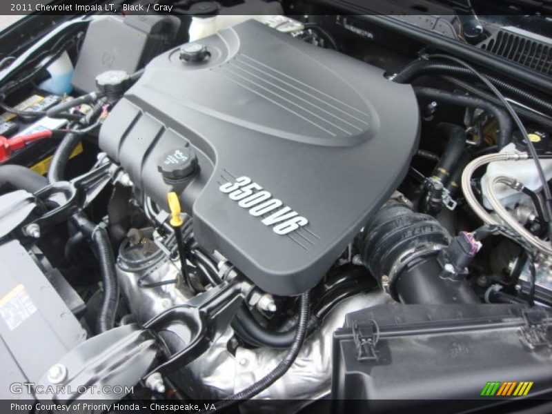Black / Gray 2011 Chevrolet Impala LT