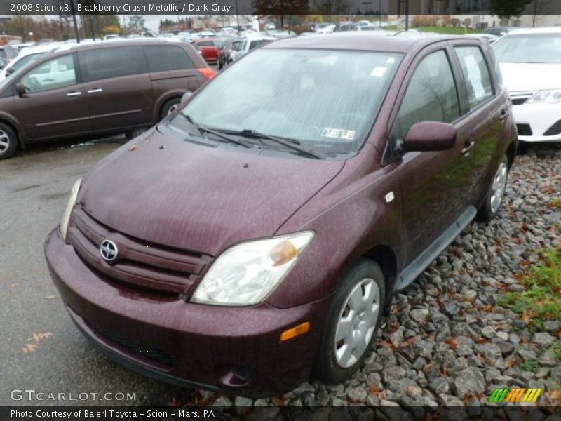 Blackberry Crush Metallic / Dark Gray 2008 Scion xB