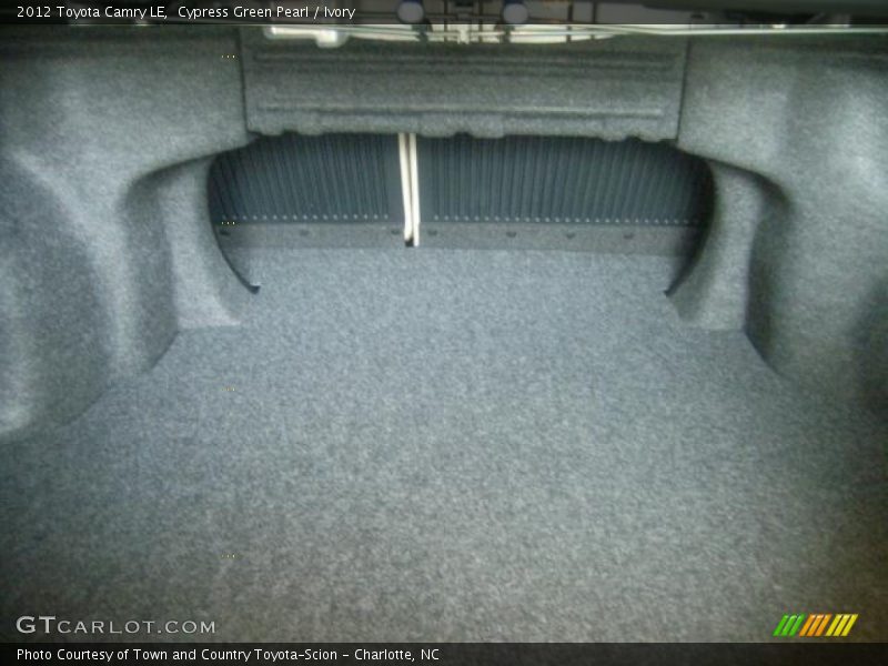 Cypress Green Pearl / Ivory 2012 Toyota Camry LE