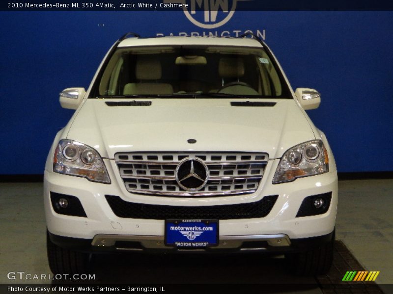Arctic White / Cashmere 2010 Mercedes-Benz ML 350 4Matic