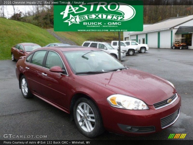 Red Jewel Tintcoat / Neutral 2010 Chevrolet Impala LTZ