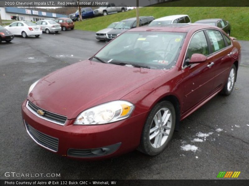 Front 3/4 View of 2010 Impala LTZ