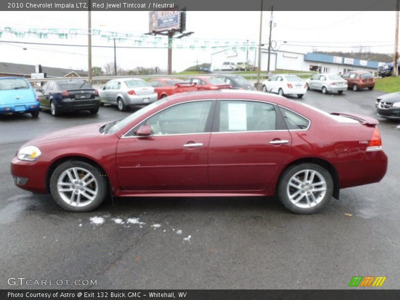 Red Jewel Tintcoat / Neutral 2010 Chevrolet Impala LTZ