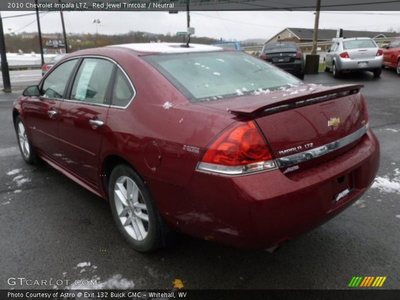 Red Jewel Tintcoat / Neutral 2010 Chevrolet Impala LTZ