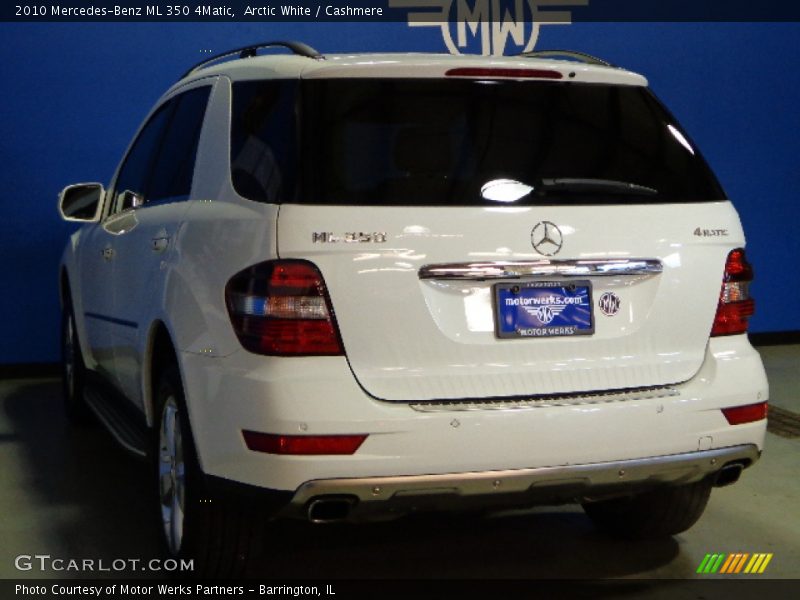 Arctic White / Cashmere 2010 Mercedes-Benz ML 350 4Matic