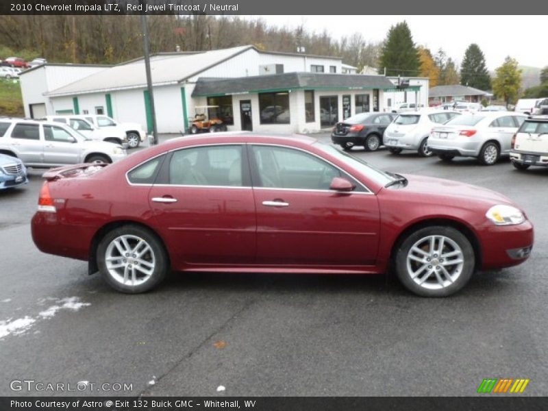 Red Jewel Tintcoat / Neutral 2010 Chevrolet Impala LTZ
