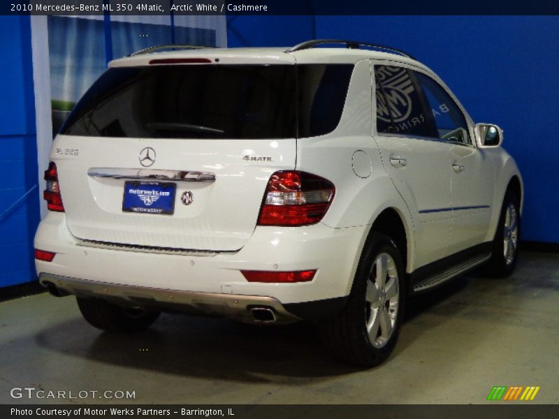 Arctic White / Cashmere 2010 Mercedes-Benz ML 350 4Matic