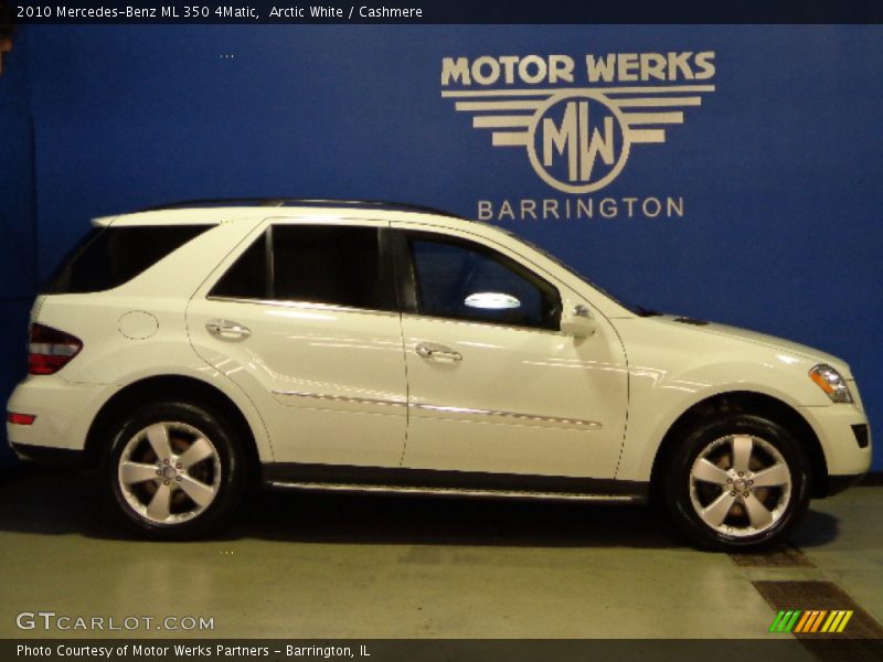 Arctic White / Cashmere 2010 Mercedes-Benz ML 350 4Matic