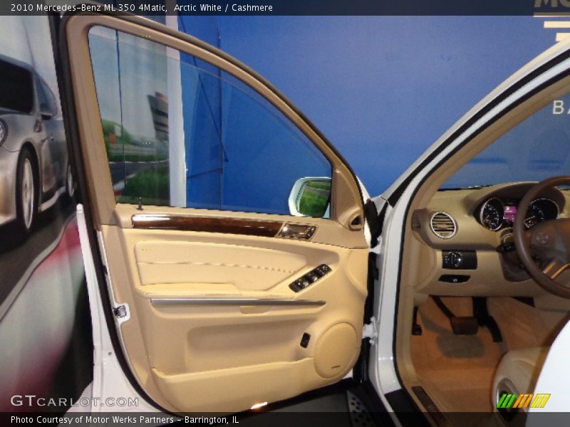 Arctic White / Cashmere 2010 Mercedes-Benz ML 350 4Matic