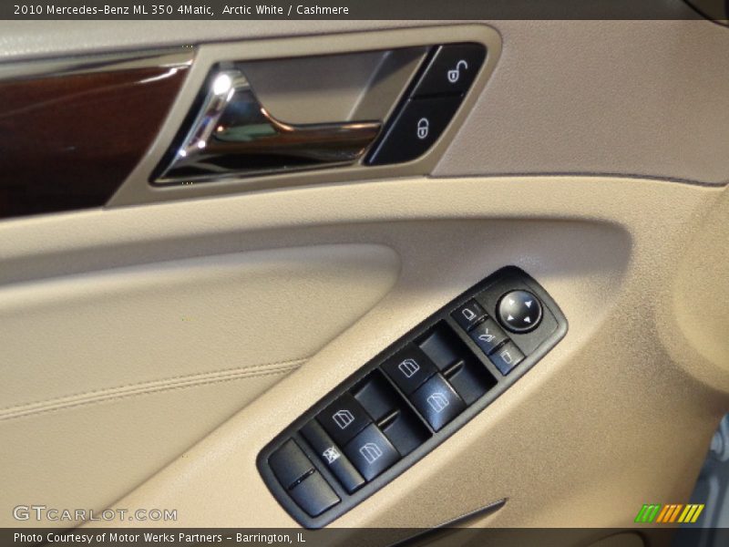 Arctic White / Cashmere 2010 Mercedes-Benz ML 350 4Matic