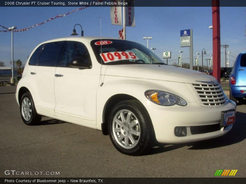 Stone White / Pastel Pebble Beige 2008 Chrysler PT Cruiser Touring