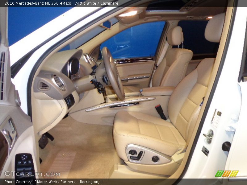 Arctic White / Cashmere 2010 Mercedes-Benz ML 350 4Matic