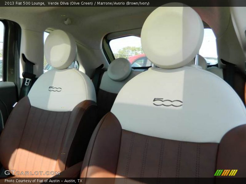 Front Seat of 2013 500 Lounge