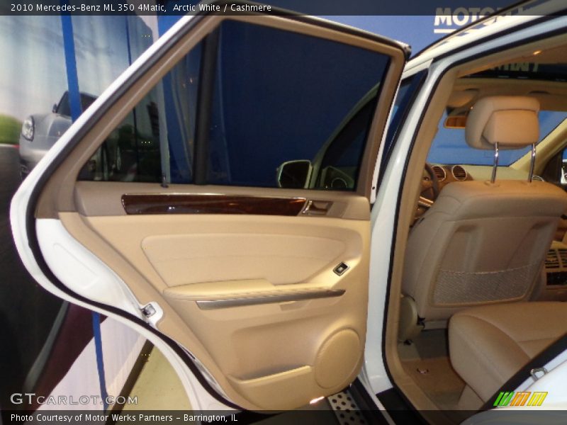 Arctic White / Cashmere 2010 Mercedes-Benz ML 350 4Matic