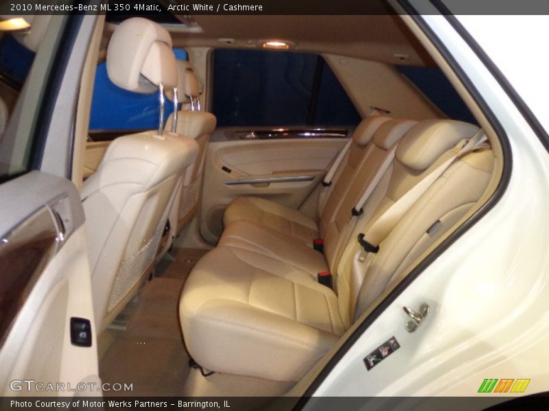 Arctic White / Cashmere 2010 Mercedes-Benz ML 350 4Matic