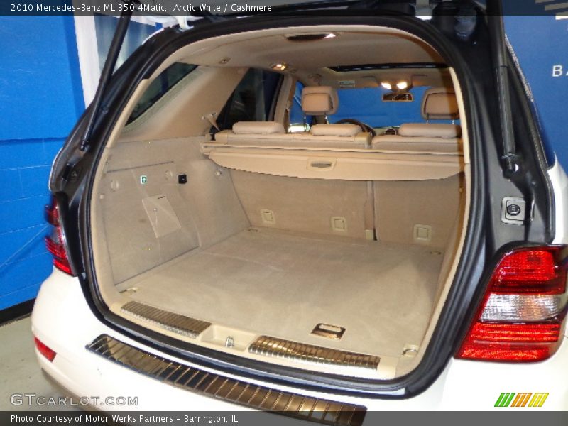 Arctic White / Cashmere 2010 Mercedes-Benz ML 350 4Matic