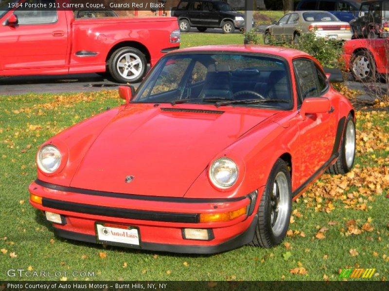 Guards Red / Black 1984 Porsche 911 Carrera Coupe